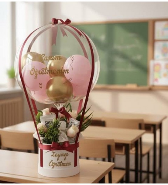 Canım Öğretmenim Yazılı Balon